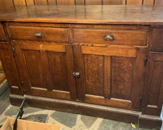 Antique Sideboard with Shelf