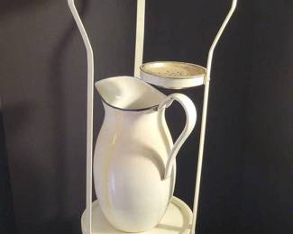 Enamel Wash Stand
