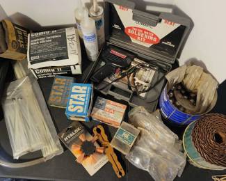 Soldering Kit Misc Garage Items 