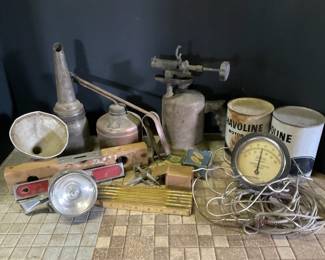 Vintage Garage Items 