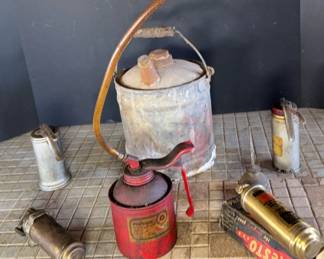 Antique Oil, Cans More