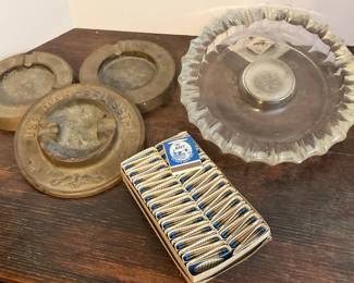 Naval Ashtrays Matches