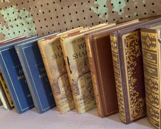 Variety of Vintage Books