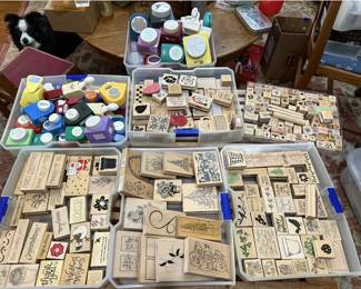 Crafting stamps and punches