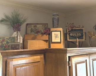 Vintage garden decor