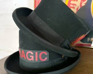 Magician's top hats