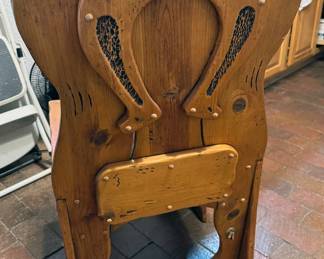 Handmade wooden furniture in western themes