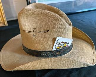 Men’s hats including Stetson, Resistol, wool felt + straw, baseball caps