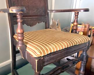 Antique wooden chair