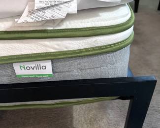 Full-sized mattresses with metal frame