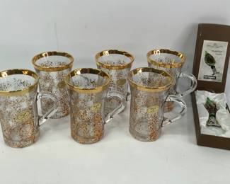 Vintage Lavorato a Mano Italian Mugs