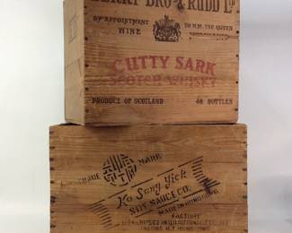  Wooden Shipping Boxes