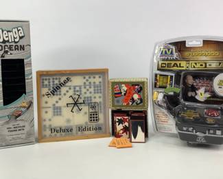 Hanafuda, Jenga Ocean, Spinner Games