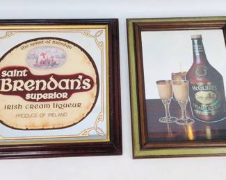 Brendan & McGuires Bar Mirrors