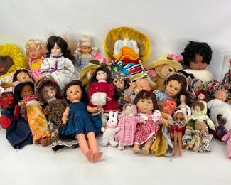 Vintage Devil, Clown Hand Puppets & More