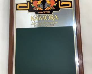 Kamora Coffee Liqueur Bar Mirror