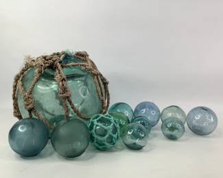 Vintage Glass Fishing Floats