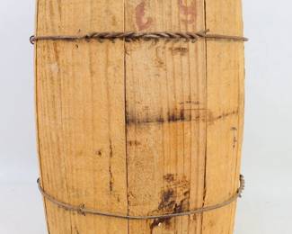  Wooden Nail Keg Barrel