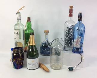 Wine & Liquor Chime and Light Bottles