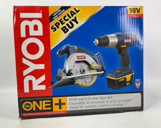  New Ryobi Drill and Circular Saw Kit