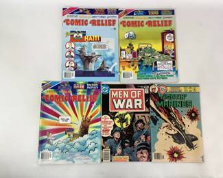 Comic Relief, Fightin' Marines Comic Books