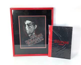 Rolling Stones Poster & Book