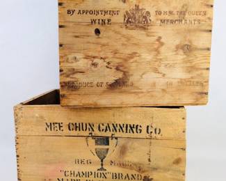  Wooden Crates