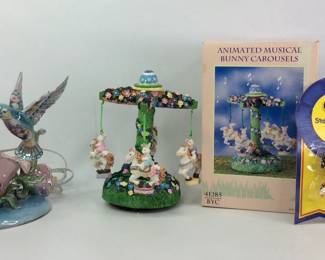 Hummingbird Lamp, Music Box and More