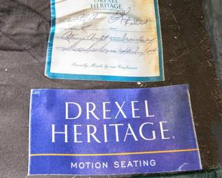 Drexel Heritage Leather Chair