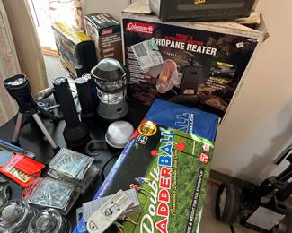 NEVER opened Double Ladder Ball Lawn Game! AND MORE!