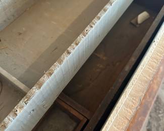 These are the two “drawers” inside the wooden tool chest! 