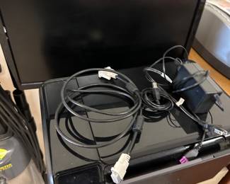 That’s the 2nd of Two printers we have! Plus a nice monitor behind it! 