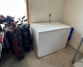 A nice chest freezer! AND YES IT WORKS! It’s on as we speak! 