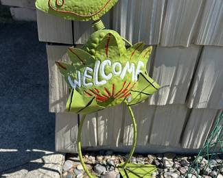 WELCOME from our Metal Mr. Toad! Yes, he’s for sale! 