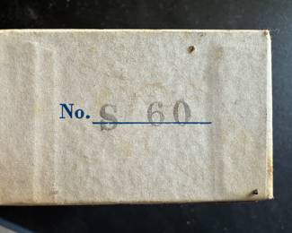 A fantastic Vintage Ice King Spearing Decoy No. S 60 with Box Bear Creek Bait Co. MINT IN THE ORIGINAL BOX!