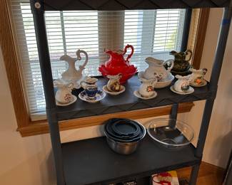 Fourth Shelf filled with great kitchen collectibles! AND MORE TO COME TOO! 