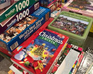 Puzzles and puzzle books! 