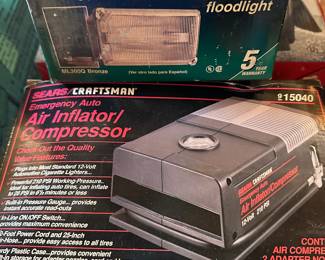 More small garage electronics in their original boxes! 