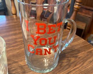 I’ll Bet You Can’t leave our sale without buying something! 😉