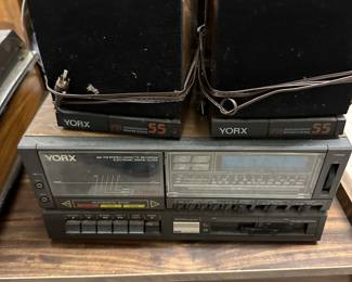 A small but mighty vantage YORX  Tape player/radio!