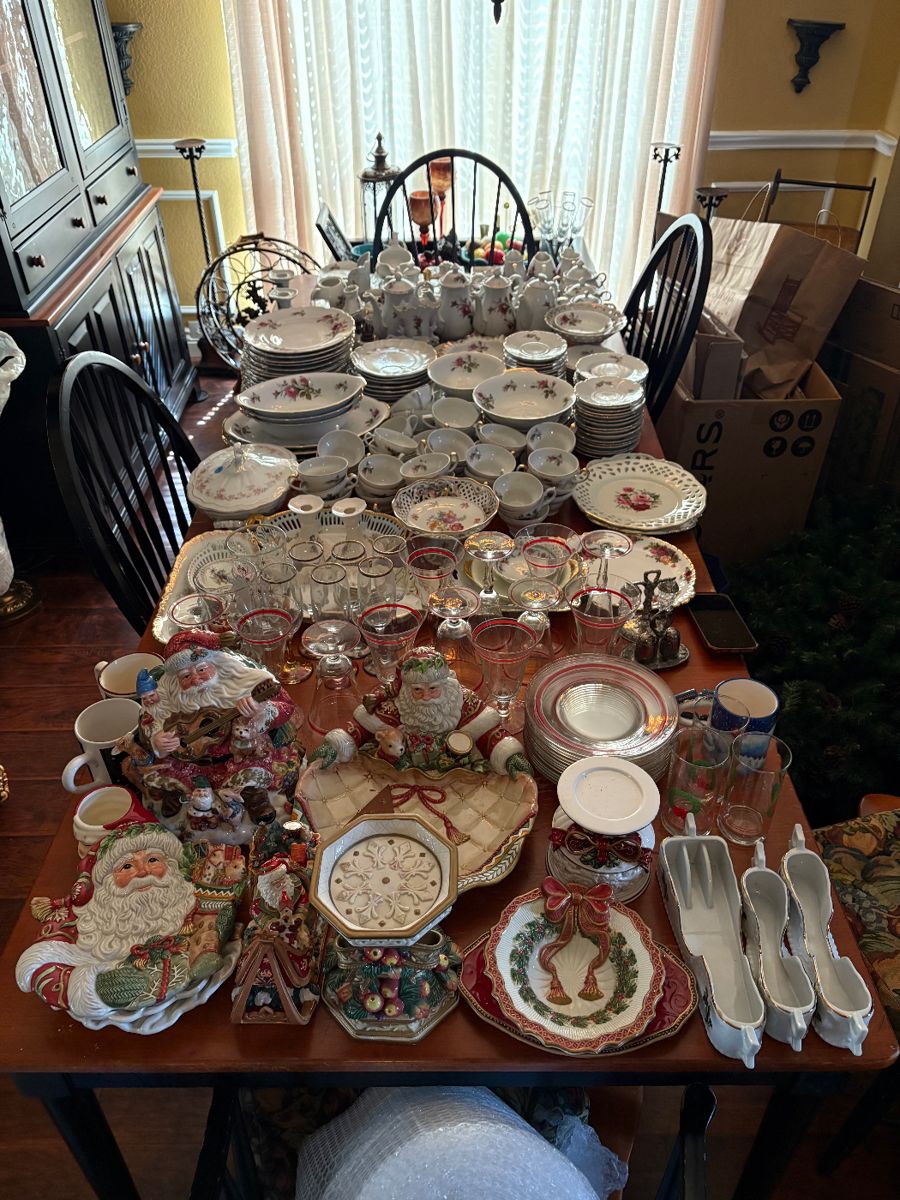 Christmas dishes 