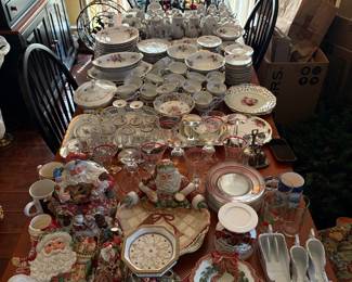 Christmas dishes 