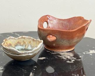 Lot 13 | Studio Pottery Handmade Bowl & Trinket Dish
