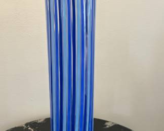 Lot 32 | Vetricor Fused Glass Columnar Vase 14" tall
