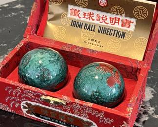 Lot 47 | Baoding Chinese Health Balls in Box
