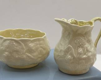 Lot 209 | Belleek Irish Porcelain Cream & Sugar
