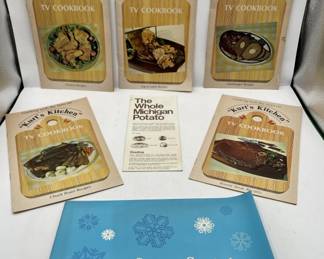 Lot 187 | Vintage 60s-70s Cookbook Paperback Pamphlets
