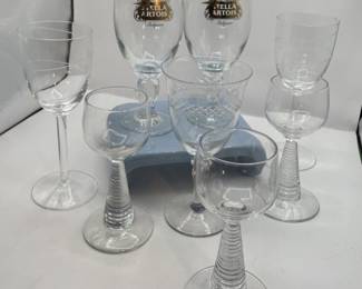 Lot 233a | Stella Artois Beer Glasses Vintage Glassware Glass
