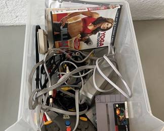 Lot 344 | Video Games Accessories, Games, Odd Lot Cords
