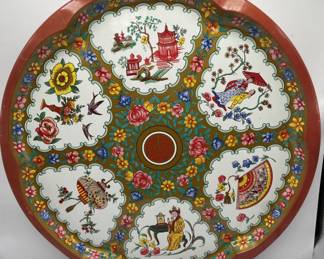 Lot 128 | Daher Decorated Ware 1970s Vintage Metal Tray
